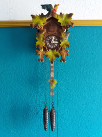 Rogers Kuckucksuhr (Pendeluhr, Pendule, Stand­uhr & Wand­uhr)